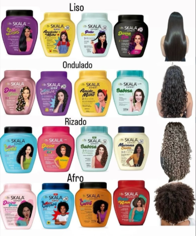 Skala Brasil Crème de Traitement Capillaire Maïs Crespos 1000g